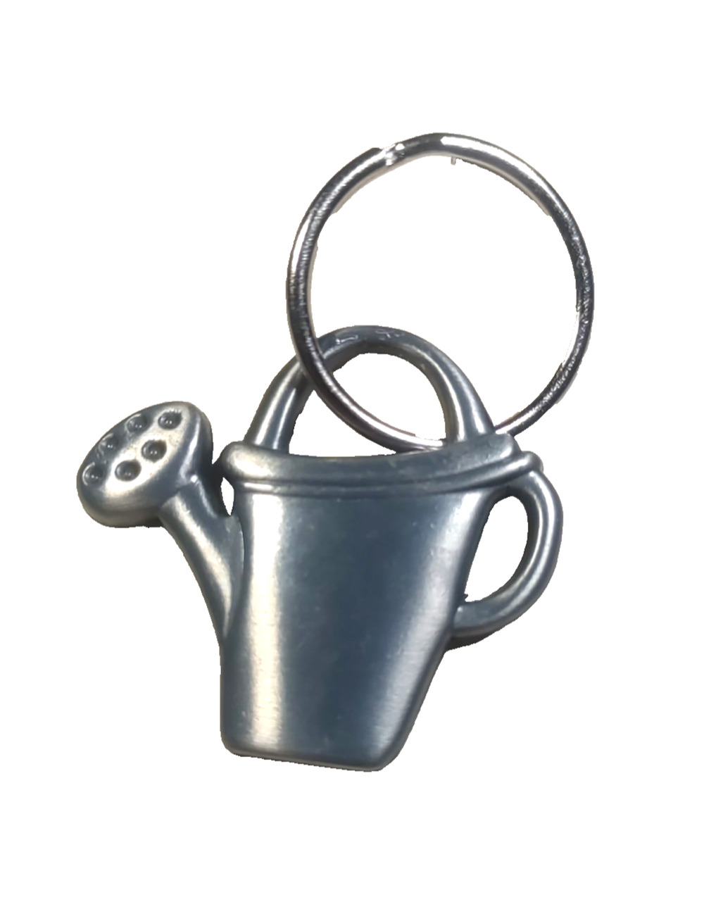 National Home Gardening Club Water Can Jug Silver Tone Pewter Color